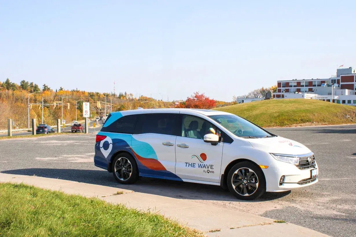 Microtransit Vehicle in Kenora, Ontario