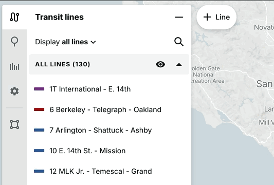 TransitLineSearch
