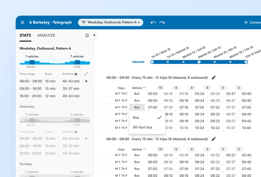 Via-fixed-route-schedule